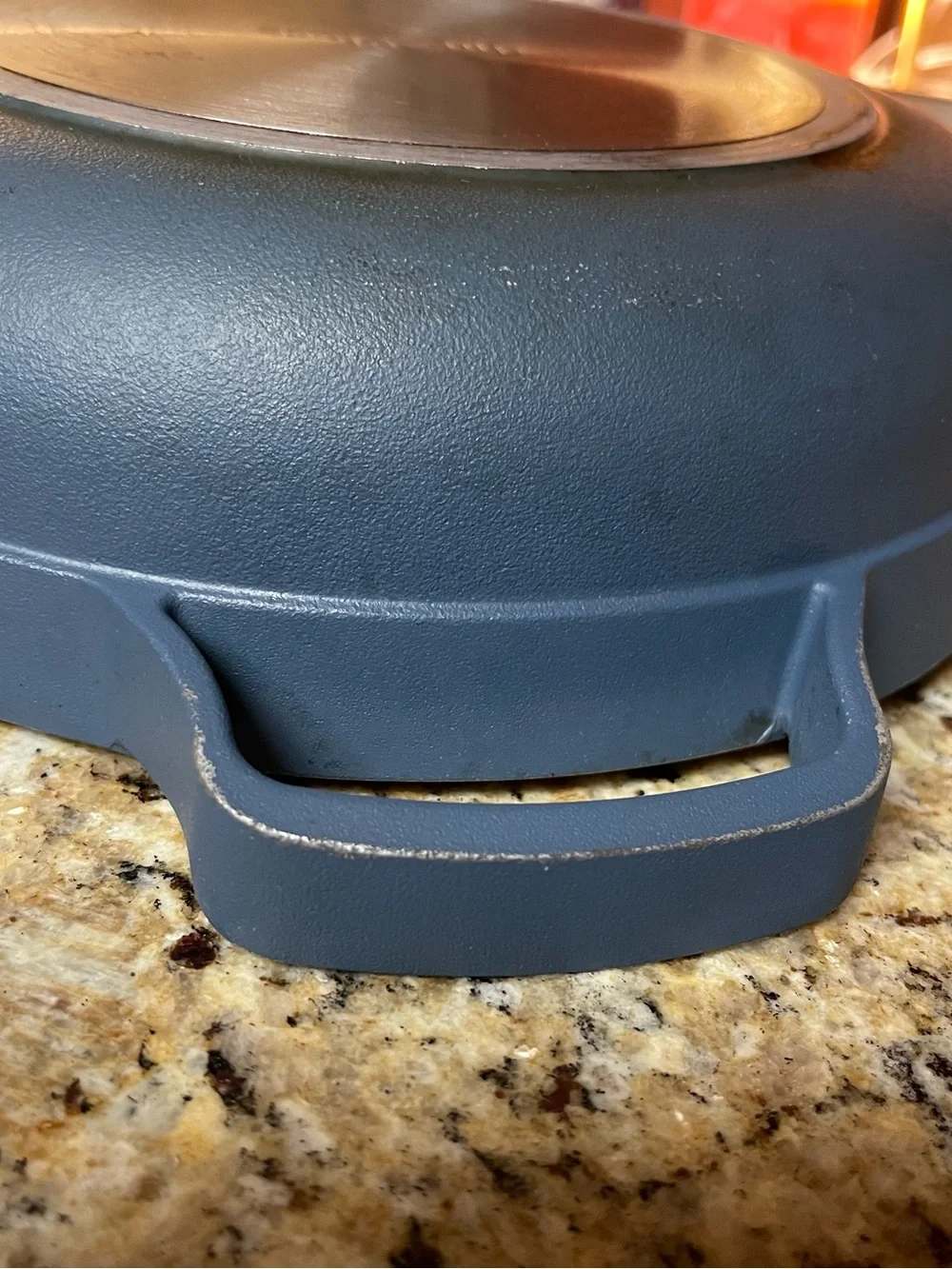 Our Place Always Pan Full Size Blue with Steamer Basket & Spatula